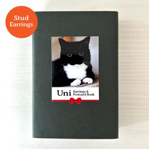 [normal edition] Uni Earrings(Stud type) & Postcard Book set