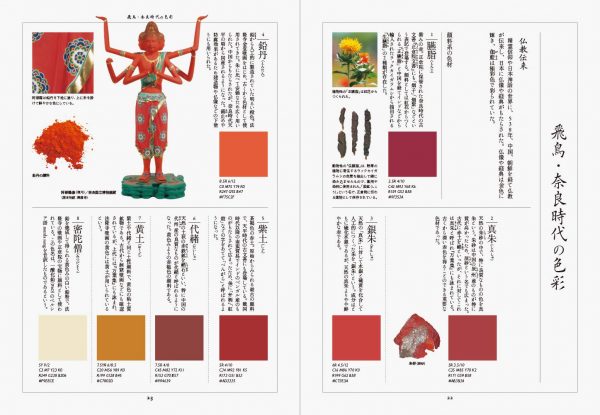 Japanese color scheme by age - Japanese graphic design