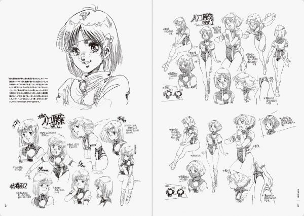 Haruhiko Mikimoto Character Design Archives
