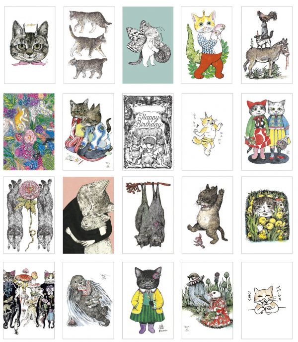 Yuko Higuchi 100POSTCARDS [Animals]