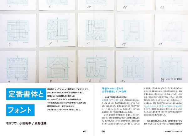 Let's talk about fonts! Japanese typography book
