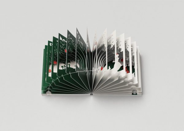 360°BOOK SNOW WHITE - Yusuke Oono - Japanese pop up book