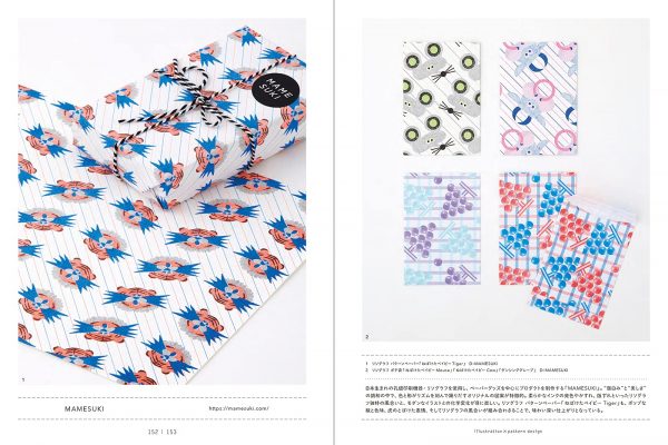 Textile,Paper Item Designs with Illustrations and Patterns