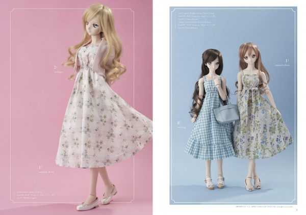 Dollfie Dream sewing book Basic girly style [Spring/Summer].